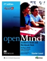 کتاب آموزشی اپن مایند ویرایش دوم Open Mind Starter 2nd StudentBook and WorkBook