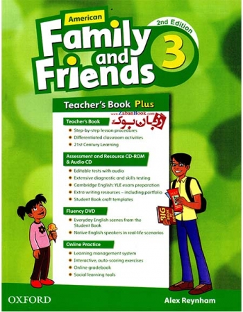 کتاب معلم ویرایش دوم American Family and Friends 3 - 2nd -Teachers book
