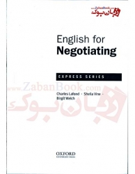 کتاب انگلیسی برای مذاکرات English for Negotiating