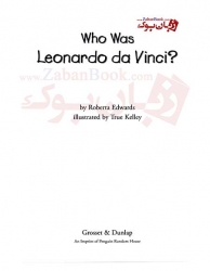 کتاب زندگینامه Who Was Leonardo da Vinci