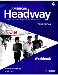 کتاب ویرایش سوم  American Headway 4 - 3rd - Student Book and Work Book  