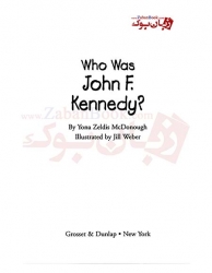 کتاب زندگینامه Who Was John F. Kennedy