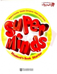 کتاب آموزشی کودکان Super Minds Starter - Student Book & Work Book
