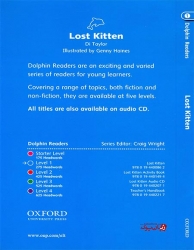 کتاب آموزش انگلیسی برای کودکان-بچه گربه گمشده-سطح یک Dolphin Readers-Lost Kitten-Level 1