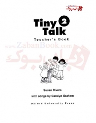  کتاب تیچرز بوک تاینی تاک سطح دوم Tiny Talk 2 Teacher’s Book  