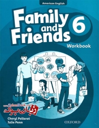 کتاب آموزش زبان کودکان American Family and Friends 6
