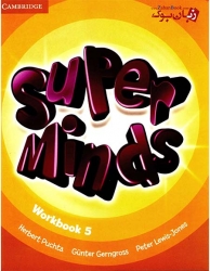 کتاب آموزشی کودکان Super Minds 5 - Student Book & Work Book