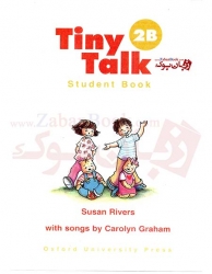  کتاب آموزش زبان انگلیسی کودکان Tiny Talk 2B Student Book and Work Book   