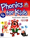  کتاب آموزش زبان انگلیسی کودکان و خردسالان فونیکس سطح چهارم Phonics For Kids 4 Book   