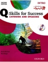 کتاب آموزش مهارت شنیداری و گفتاری سطح مقدماتی Q Skills for Success 2nd Intro Listening and Speaking