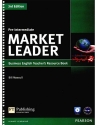  کتاب معلم آموزش زبان انگلیسی برای تجارت و بیزینس ویرایش سوم Market Leader  pre intermediate 3rd  Teachers Book   