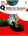  کتاب آموزش مهارت شنیداری و گفتاری سطح پنجم Q Skills for Success 2nd 5 Listening and Speaking   