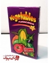 فلش کارت سبزیجات در زبان انگلیسی Vegetables