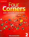 ┌й╪к╪з╪и Four Corners 2-Video Activity Book