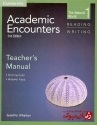 ┌й╪к╪з╪и ┘Е╪╣┘Д┘Е Academic Encounters 1 -  Reading & Writing-Teachers Book