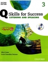  کتاب آموزش مهارت شنیداری و گفتاری سطح سوم Q Skills for Success 2nd 3 Listening and Speaking  