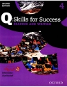  کتاب آموزش مهارت خواندن و نوشتن سطح چهارم Q Skills for Success 2nd 4 Reading and Writing   