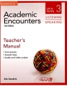 ┌й╪к╪з╪и ┘Е╪╣┘Д┘Е Academic Encounters 3 -  Listening & Speaking-Teachers Book