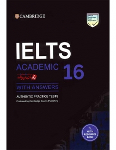  کتاب  Cambridge IELTS 16 Academic