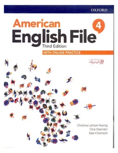 کتاب امریکن انگلیش فایل چهار ویرایش سوم American English File 4-3rd 