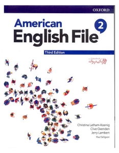 کتاب امریکن انگلیش فایل دو ویرایش سوم American English File 2-3rd 