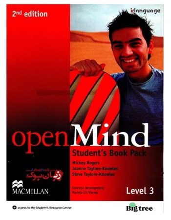  کتاب آموزشی اپن مایند ویرایش دوم Open Mind Level 3 2nd StudentBook and WorkBook   