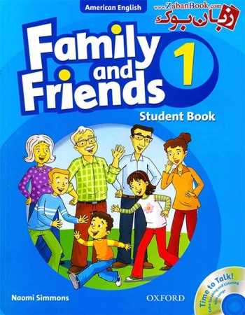 کتاب آموزش زبان کودکان American Family and Friends 1