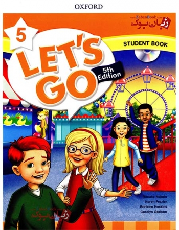  کتاب آموزشی کودکان لتس گو ویرایش پنجم Lets Go 5 Fifth edition    وزیری