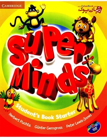 کتاب آموزشی کودکان Super Minds Starter - Student Book & Work Book