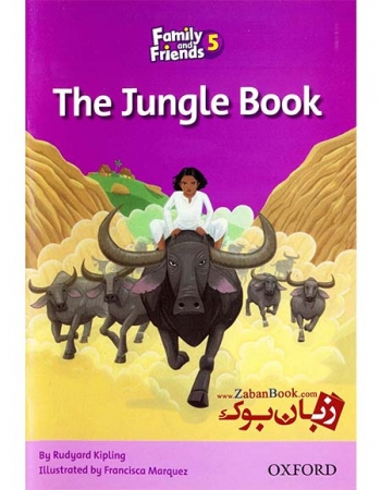 کتاب داستان انگلیسی برای کودکان Family and Friends Readers 5 - The Jungle Book