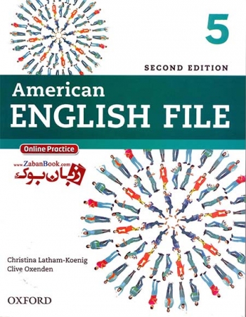 کتاب امریکن انگلیش فایل ویرایش دوم American English Files 5