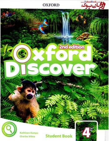  دوره آموزش زبان نوجوانان آکسفورد دیسکاور سطح چهارم Oxford Discover 4 - 2nd Student Book and Work Book   