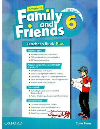 کتاب معلم ویرایش دوم  American Family and Friends 6 - 2nd - Teachers book