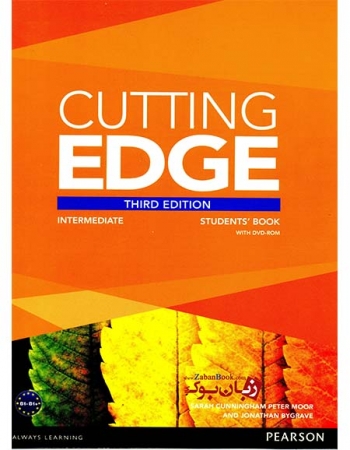  کتاب آموزش زبان انگلیسی بزرگسالان ویرایش سوم Cutting Edge 3rd Intermediate Student Book & Work Book   