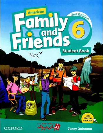 کتاب ویرایش دوم - American Family and Friends 6 - 2nd