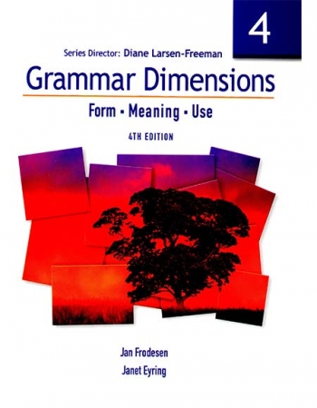  کتاب گرامر زبان انگلیسی ویرایش چهارم سطح چهارم Grammar Dimensions 4 Fourth Edition Student Book and Work Book  