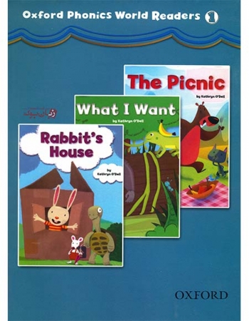 کتاب زبان انگلیسی کودکان و خردسالان آکسفورد فونیکس Oxford Phonics World Readers 1