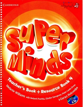 کتاب معلم آموزش زبان انگلیسی کودکان و خردسالان سطح چهارم Super Minds 4 Teachers Book