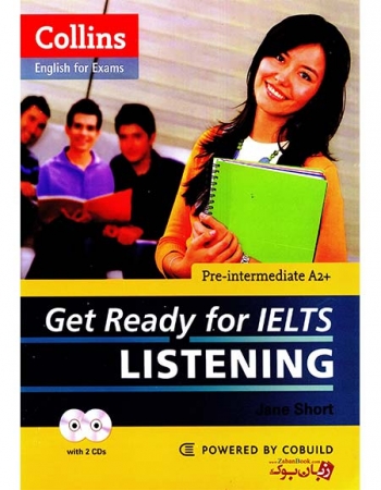 کتاب کالینز گت ردی فور آیلتس برای آزمون آیلتس Get Ready for IELTS Listening Pre-Intermediate 