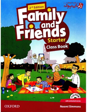 کتاب ویرایش دوم - رحلی - Family and Friends starter - 2nd