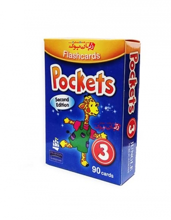  فلش کارت آموزش زبان انگلیسی کودکان و خردسالان ویرایش دوم  Flash Cards Pockets 2nd 3   