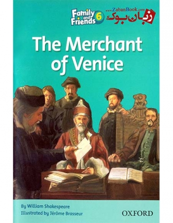 کتاب داستان انگلیسی برای کودکان Family and Friends Readers 6 - The Merchant of Venice