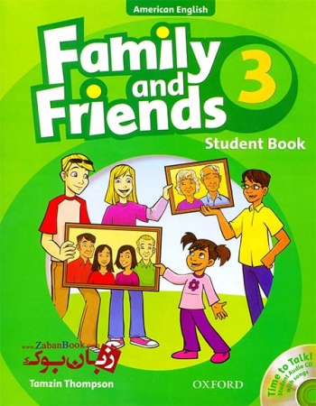 کتاب آموزش زبان کودکان American Family and Friends 3