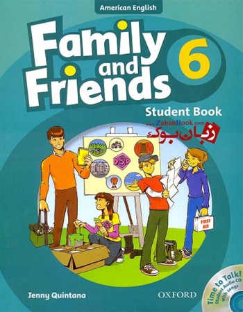 کتاب آموزش زبان کودکان American Family and Friends 6