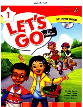  کتاب آموزشی کودکان لتس گو ویرایش پنجم Lets Go 1 Fifth edition - وزیری