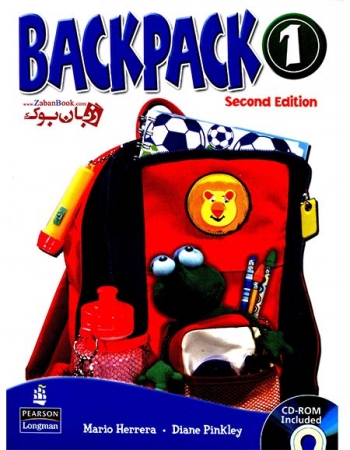 دوره آموزش زبان کودکان بک پک ویرایش دوم سطح اول  Backpack 1 Second Edition Student Book and Work Book 