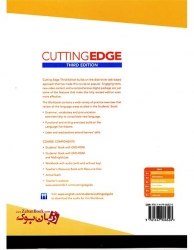  کتاب آموزش زبان انگلیسی بزرگسالان ویرایش سوم Cutting Edge 3rd Intermediate Student Book & Work Book   