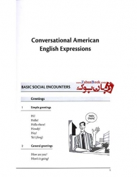 کتاب Conversational American English