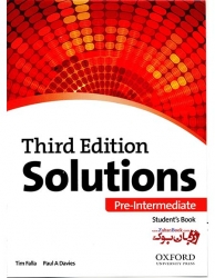  کتاب آموزش زبان انگلیسی نوجوانان Solutions Third Edition Pre Intermediate Student Book and Work Book   