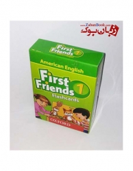 فلش کارت آموزشی کودکان و خردسالان Flash Cards American First Friends 1 